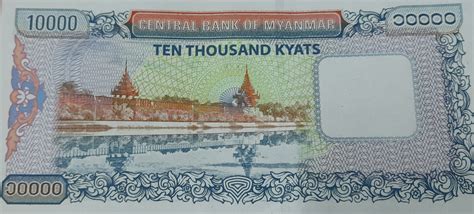 10 thousand US dollars to Myanmar kyats .